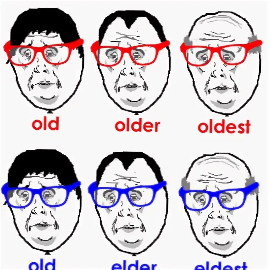 3 some older. Elder older разница. разница между oldest и eldest. old older elder oldest eldest. old elderly разница.