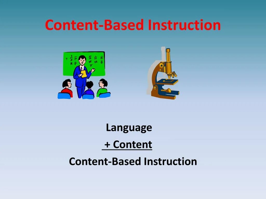 Content-based instruction. Content based Learning. Content based instruction метод картинки. Instruction фото для презентации.