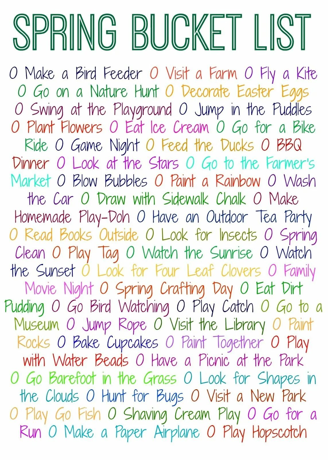 Make a list of things. Spring bucket list. to do list весна. to do list in spring. things to do in spring.
