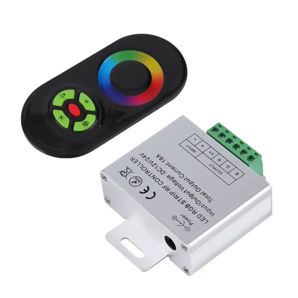 Контроллер для светодиодной ленты RGB dc12-24v RF RGB 18a LSC 010. Контроллер RGB RF 24v. Радиопулт для RGB led strip RF Controller rf433m. RGB контроллер 5v 24 v.