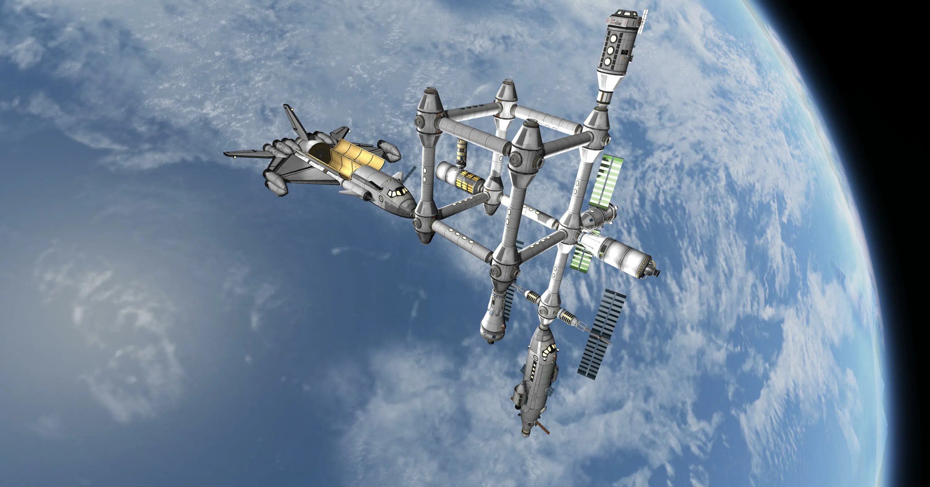 Topic space. Космическая станция куб. Space Station Cube.