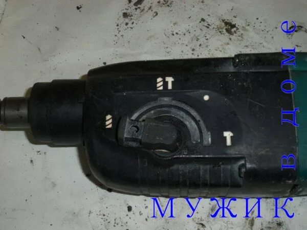 Как поставить переключатель режимов на перфоратор Blaukraft BPH 750 meister - Yo