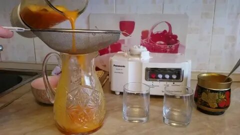Сок из облепихи на соковыжималке