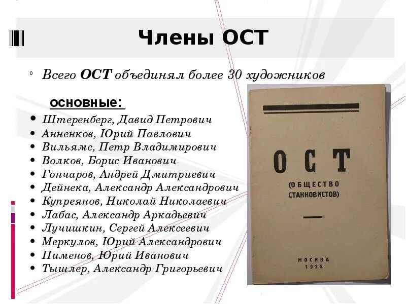 Деятельность ост. Общество художников станковистов (1925). ОСТ общество станковистов. ОСТ объединение художников. ОСТ художники.