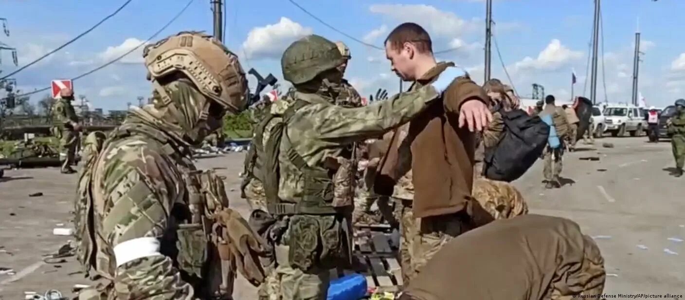 Украинские военные в плену. Обмен военнопленными апрель 2024