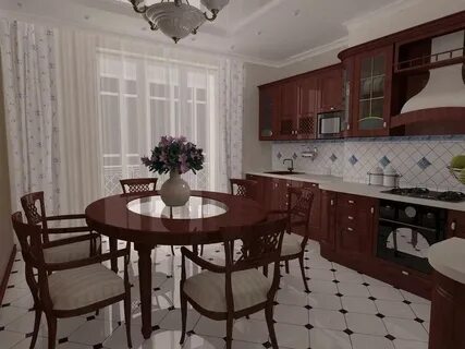 Кухня столовая 9