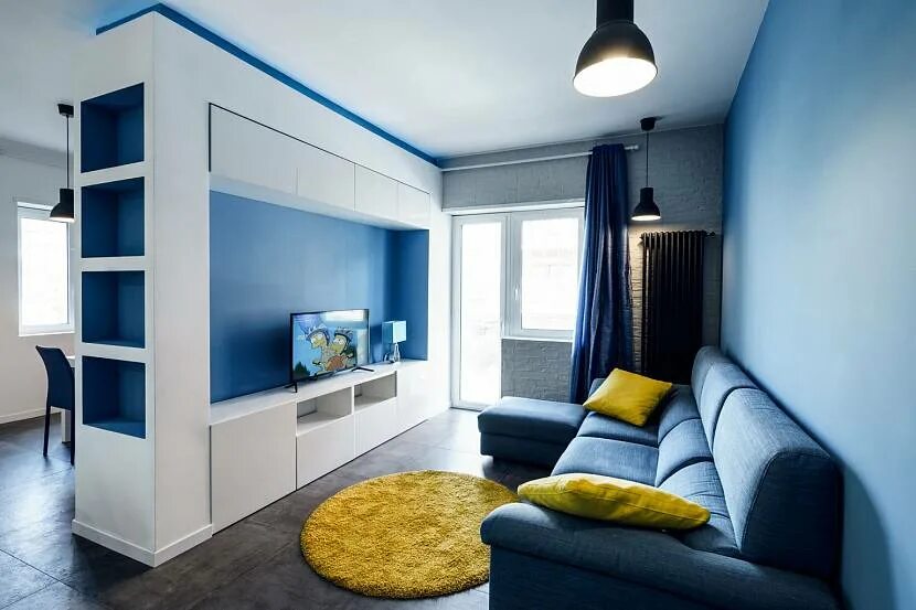 Salon bleu : 18 inspirations pour adopter cette teinte vibrante Blue living room