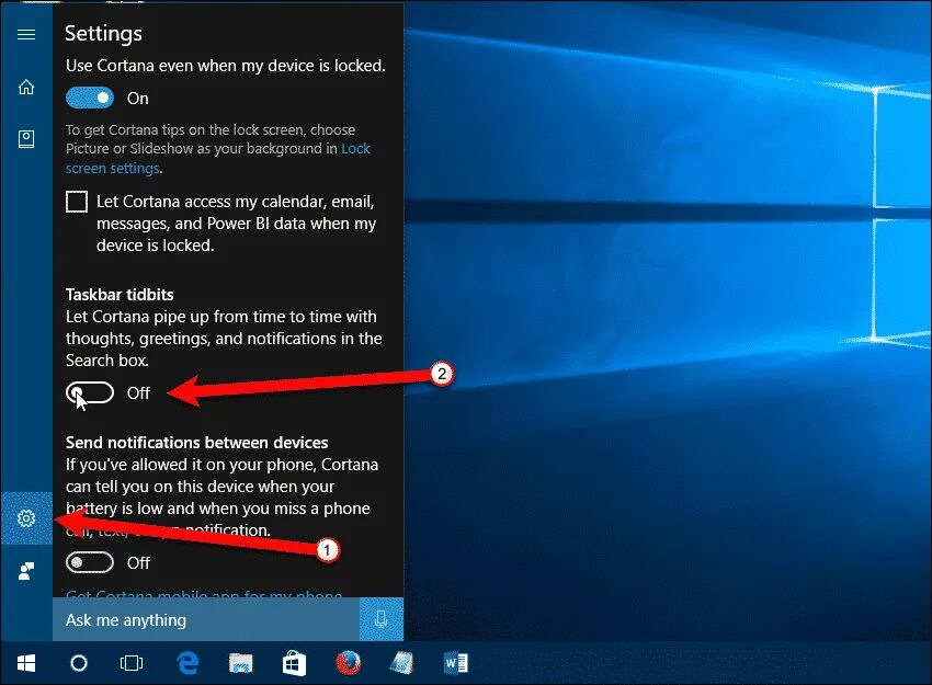 Как отключить панель windows 10. Кортана windows 10. как отключить кортану. кортана на панели задач. кнопку cortana на панели задач,.