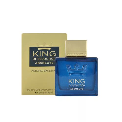 Antonio banderas absolute. Antonio Banderas King of Seduction absolute. Парфюм King of Seduction. Ab King of Seduction absolute 100ml EDT. Одеколон мужской King Антонио Бандерасом.