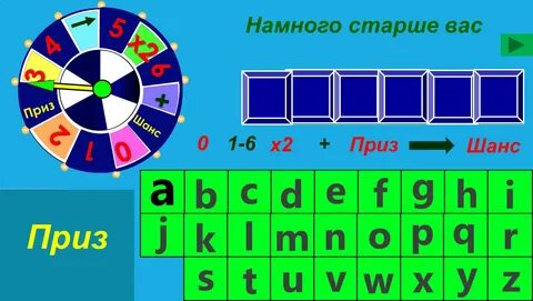 Поле чудес по русскому языку