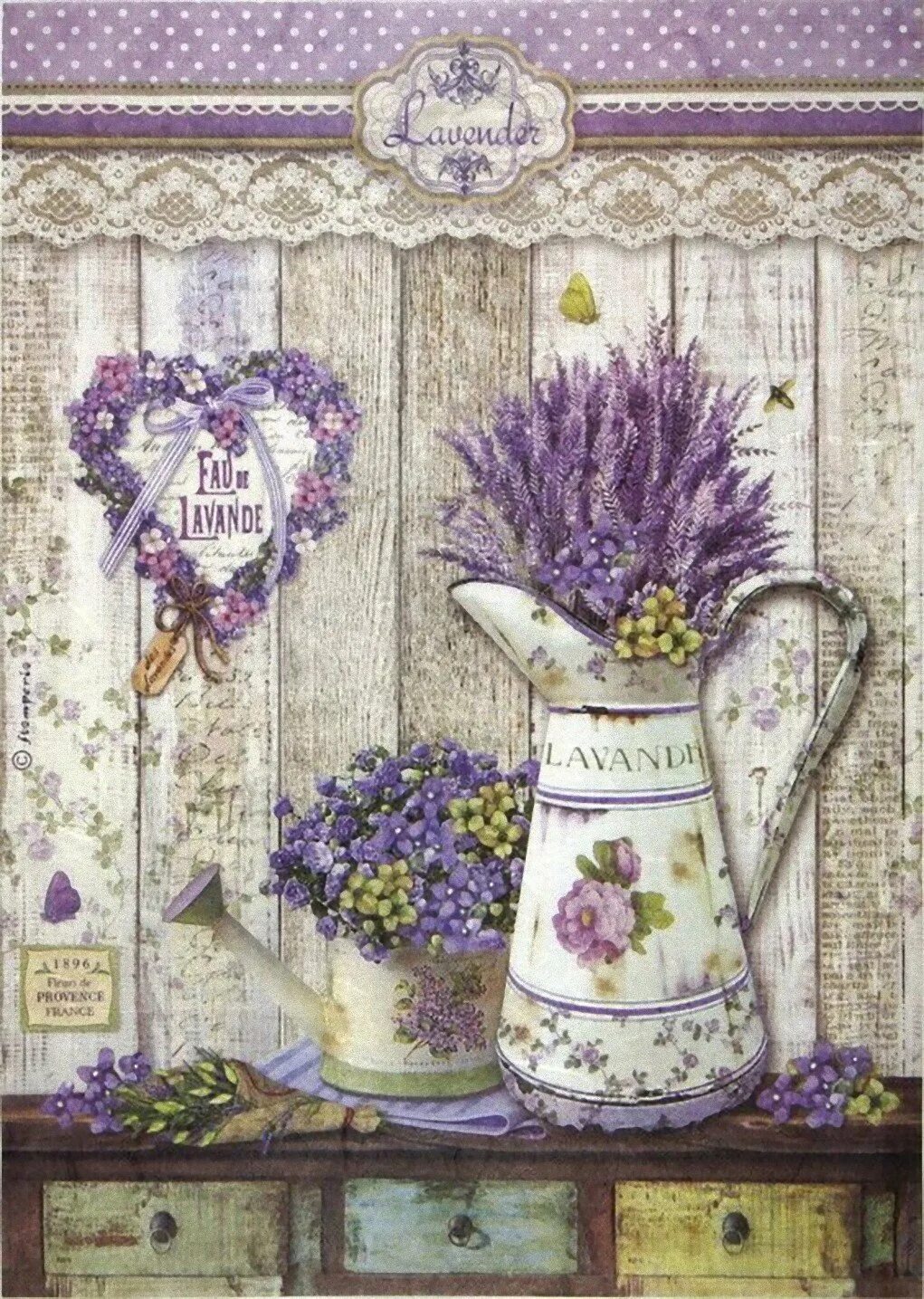 Прованс винтаж. Lavanda provance бумага декупаж. прованс stamperia. стамперия лаванда. иллюстрации в стиле прованс.