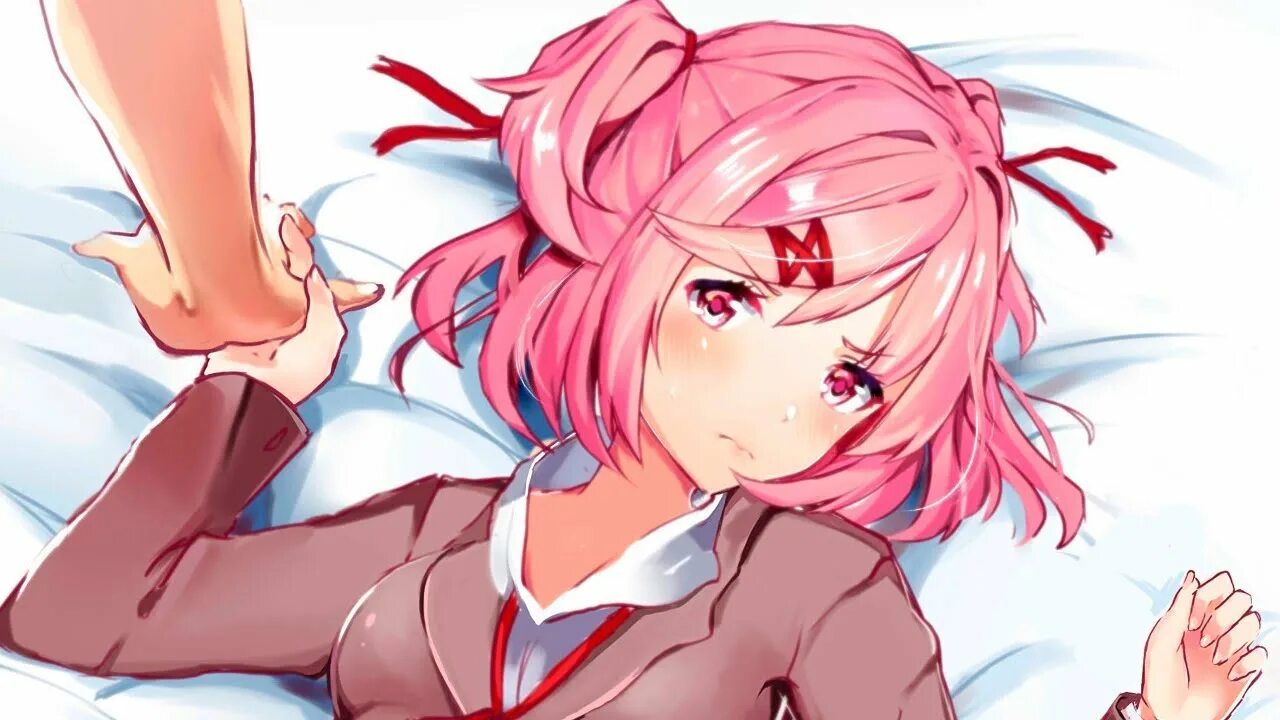 Doki doki exit music. Нацуки. Нацуки exit. Нацуки 18. Exit Music доки доки.