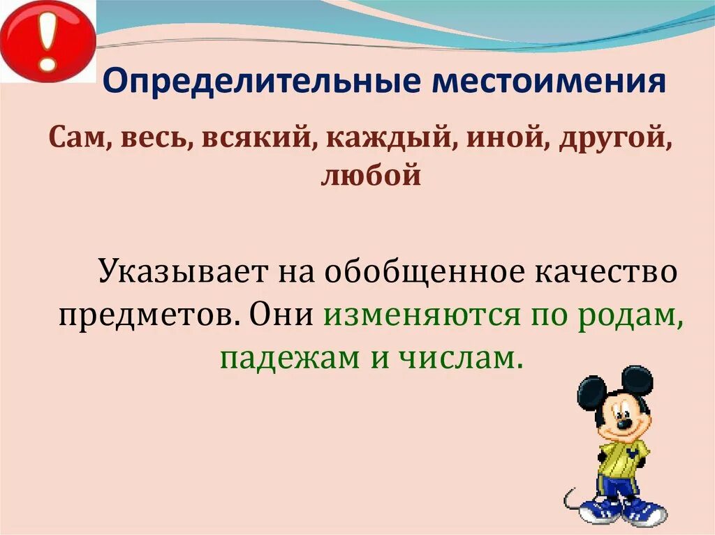 Любой какой другой иной. Определительные местоимения. Сам определительное местоимение. На что указывают определительные местоимения. Определительное местоимение примеры.