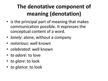 Component meaning