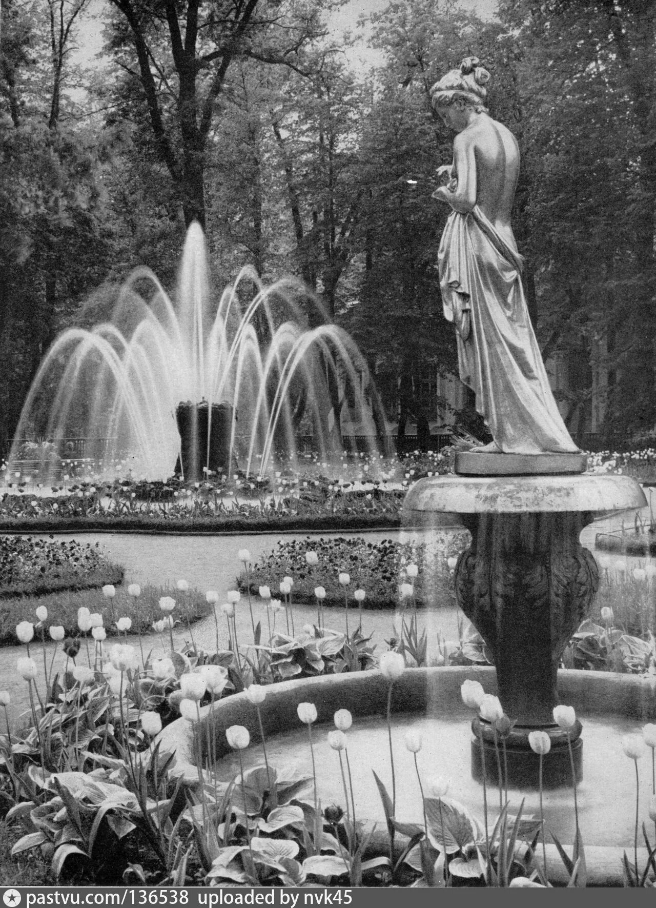 Старый фонтан. Нижний парк петергоф фонтан сноп. петергоф 1960. петергоф римский фонтан pastvu. фонтаны колокола в петергофе.