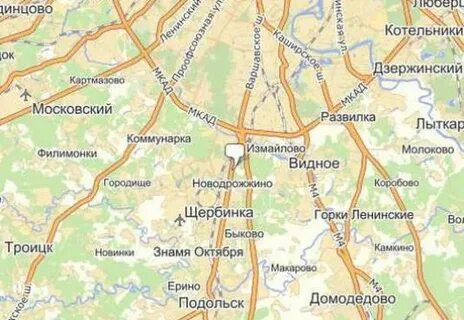 Где щербинка в москве