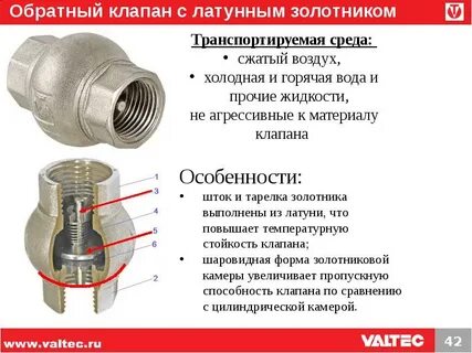 Зачем нужен обратный клапан в системе