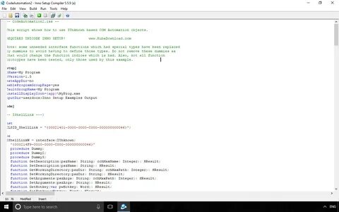 Inno setup compiler