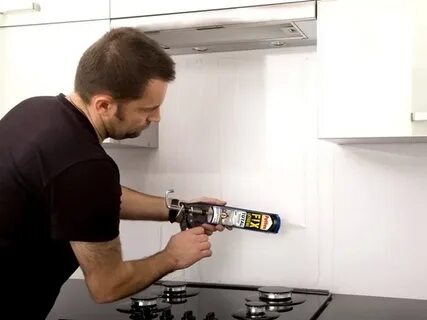 Как установить кухонные панели