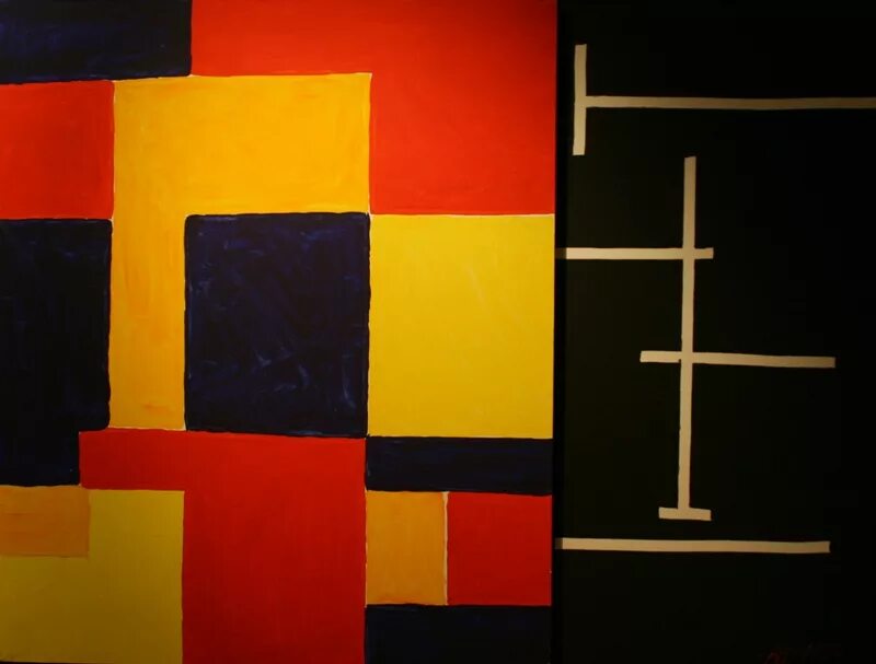 Blanc polychrome