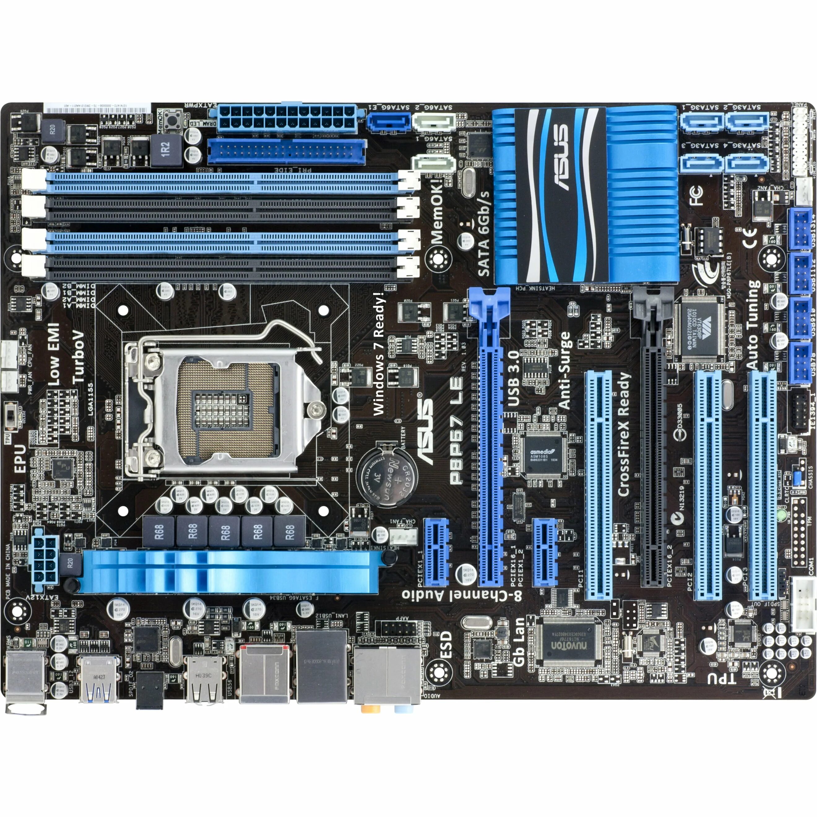 ASUS p8p67 le Rev3.0. ASUS p8h67 разъемы. ASUS p8p67 le 1155 Socket. ASUS h67 материнская плата. Материнская плата кнс