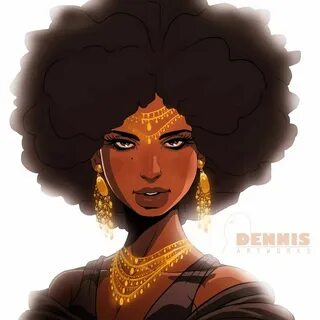 Dark skinned female