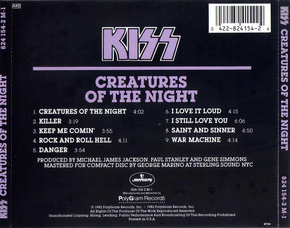 Kiss the night. Kiss creatures of the Night 1982. Kiss 1982 диск. Kiss creatures of the Night album. Kiss creatures of the Night обложка.