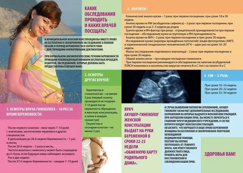 Когда нужно идти к гинекологу при беременности. Обследование беременной в женской консультации. исследования беременной в женской консультации. посещения беременной женской консультации по триместрам. обследования по триместрам беременности.