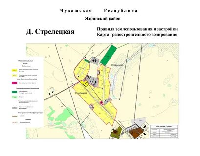 Стрелецкое на карте
