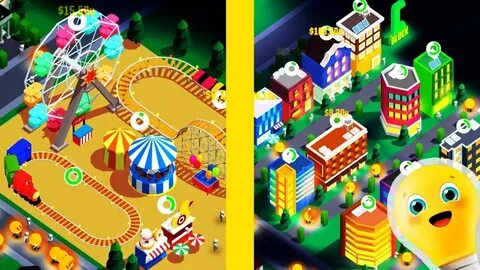 Idle light city