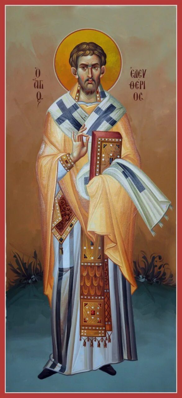 рустик имя православное. рустик имя православное. мученик рустик пресвитер икона. свщмч елевферий икона. икона рустик святой мученик.