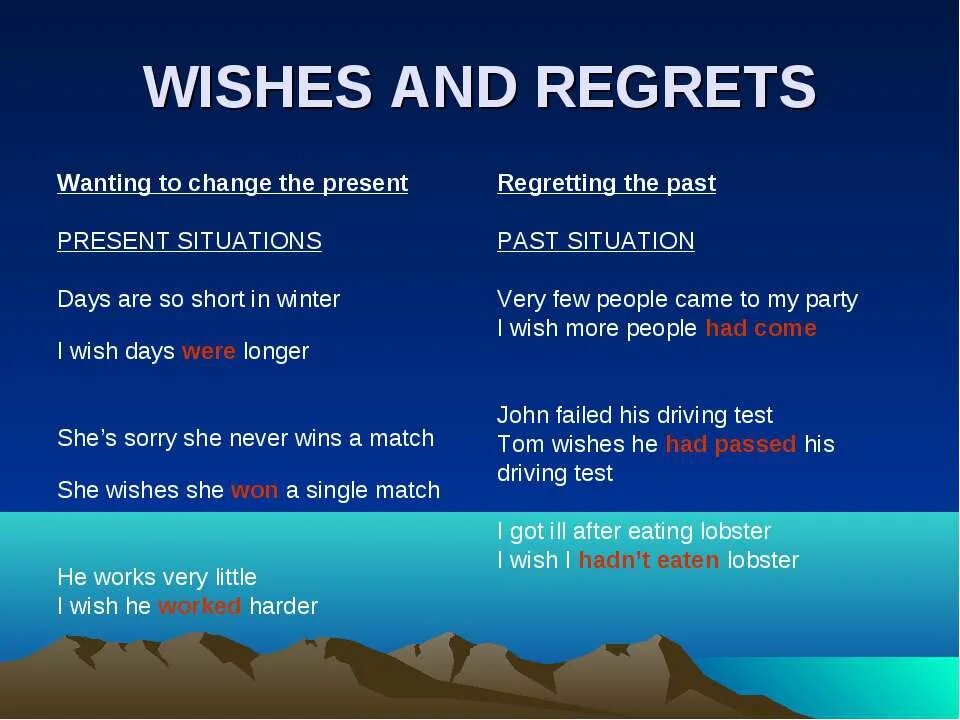 I wish if only. Wishes and regrets правило. Wishes preferences and regrets. Wishes and regrets тема. She Wishes правило.