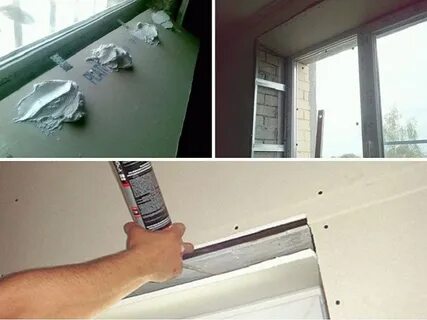 На что клеить пластиковые откосы