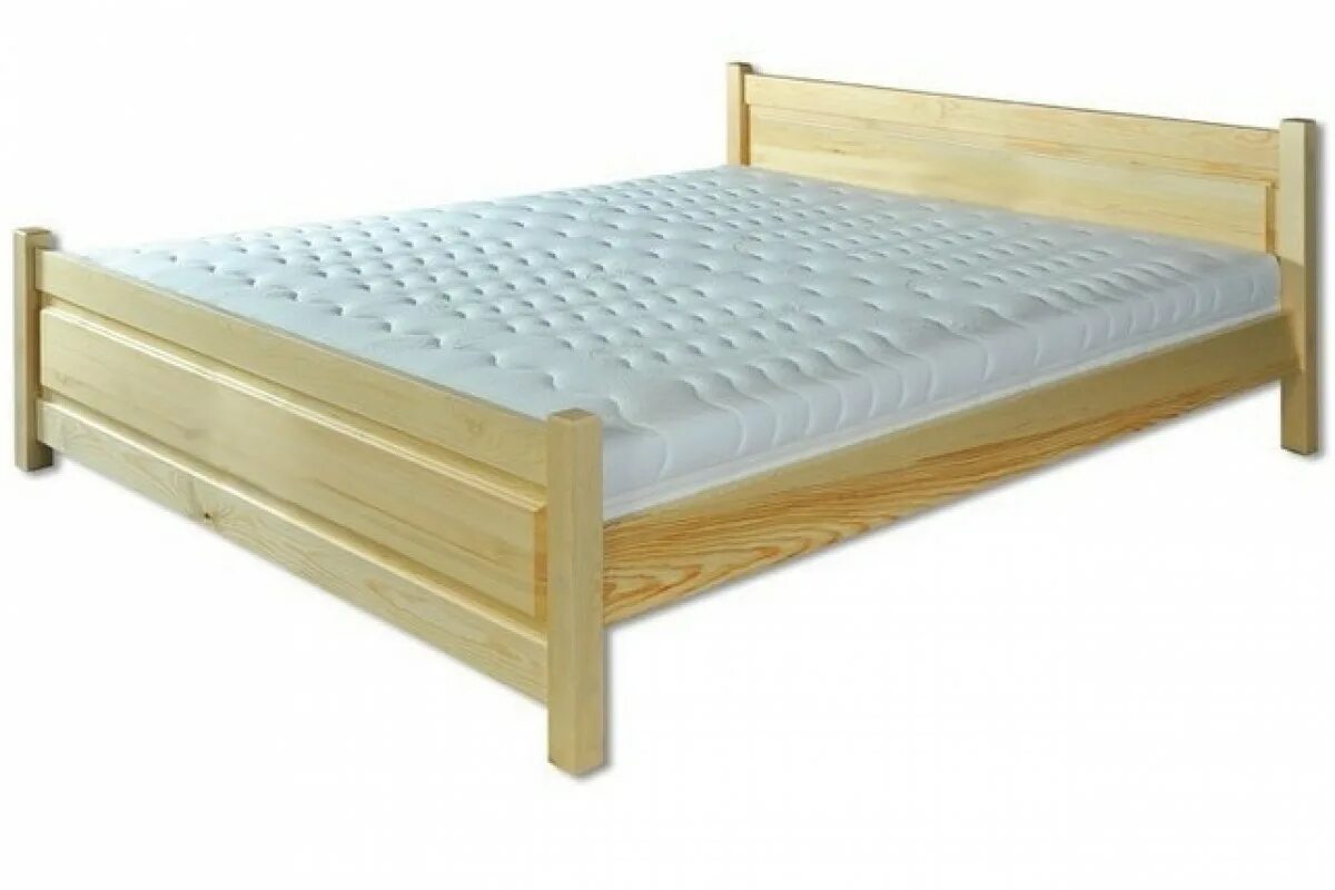 Кровати двуспальные сосна. Кровать из массива Афина 160*200 (КК№3. Кровать деревянная. Кровать двуспальная деревянная. Кровать полуторка деревянная.