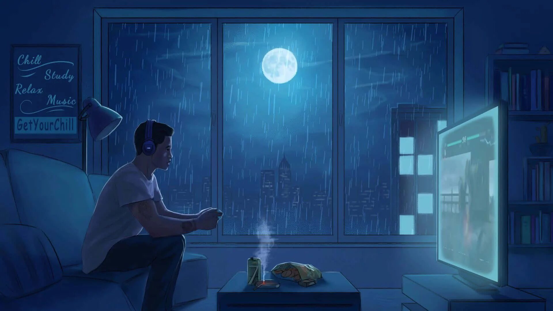 The room later. Lofi Hip Hop аниме. Лофи аниме дождь. Обои в стиле lo Fi. Lo Fi обои на рабочий стол.