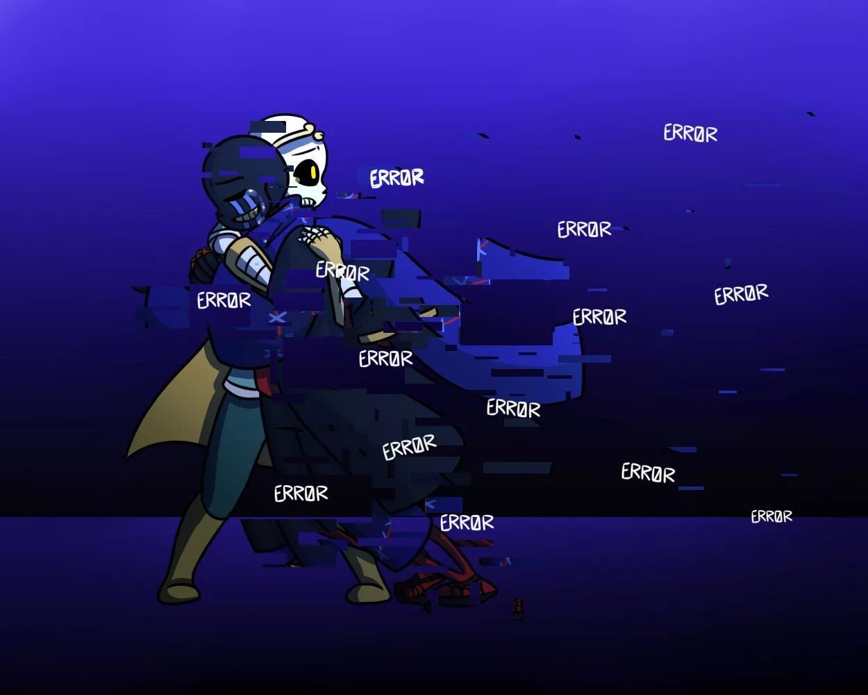 Эррор санс арт. Эррор санс и дрим санс. Эррортейл санс. Error картинка. Wonder error.