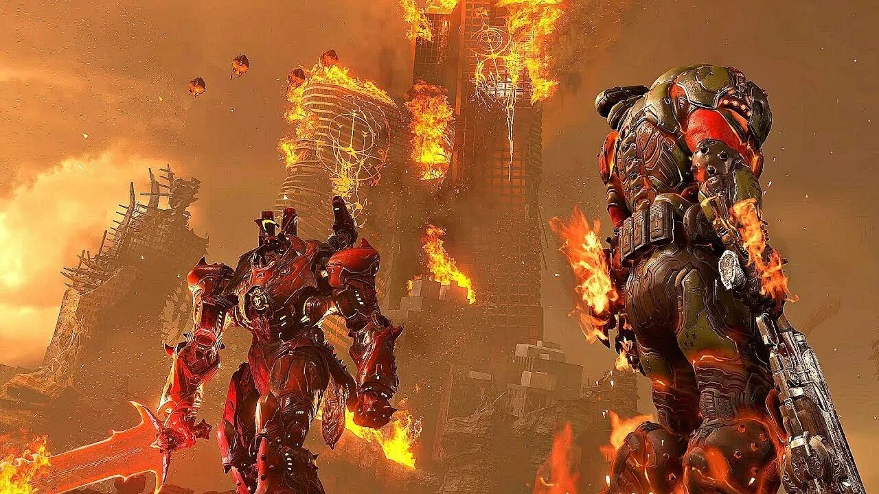 Дум Этернал тёмный владыка. Тёмный владыка Doom. Doom Eternal DLC 2.