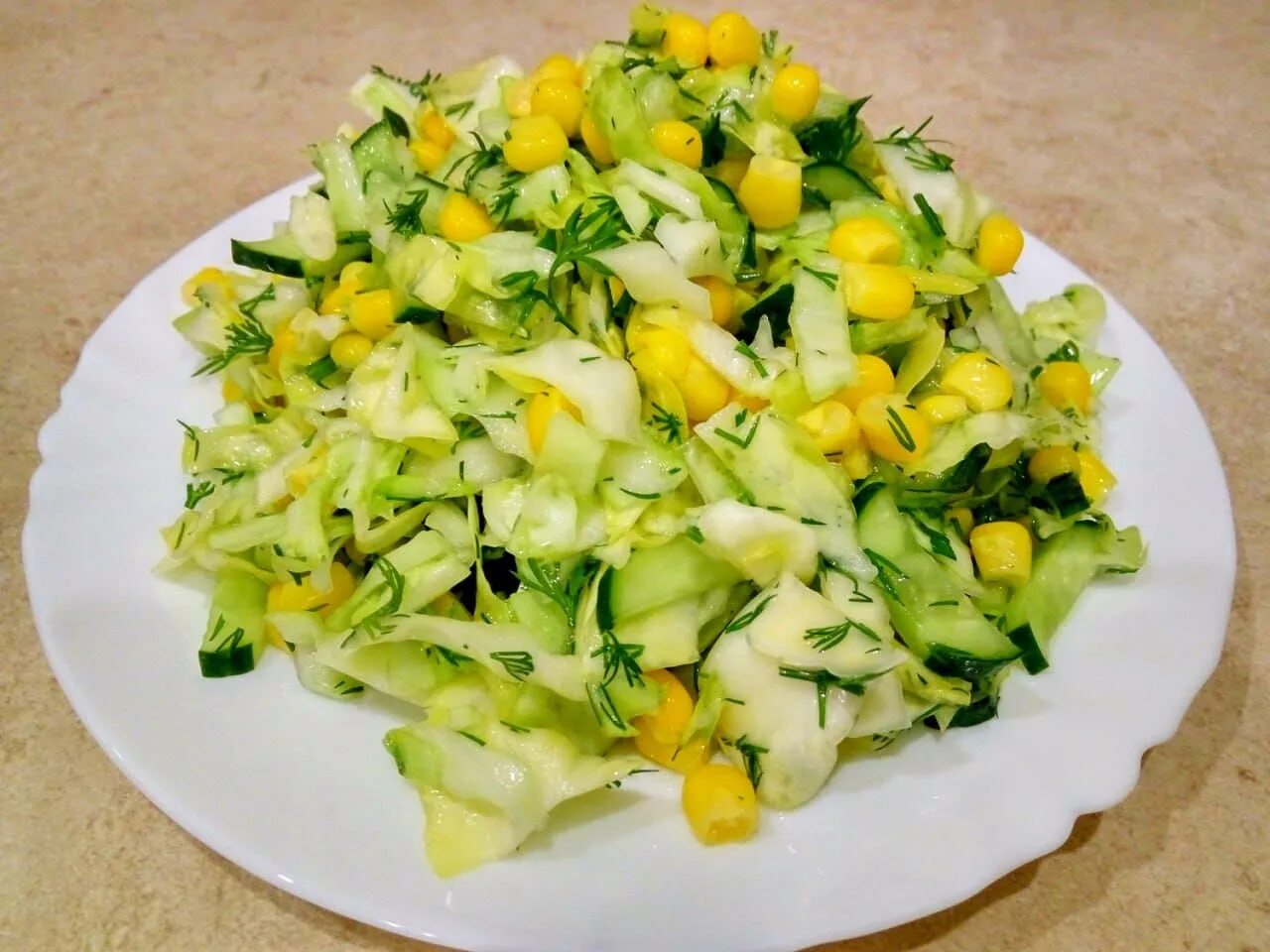 Рецепт кукурузного салата