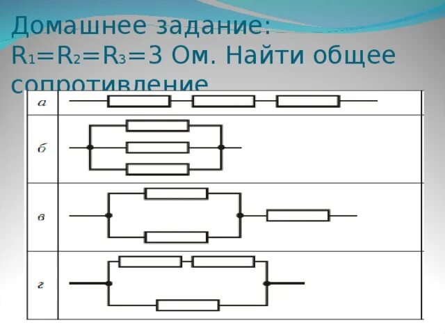 Последовательное соединение задачи с решением