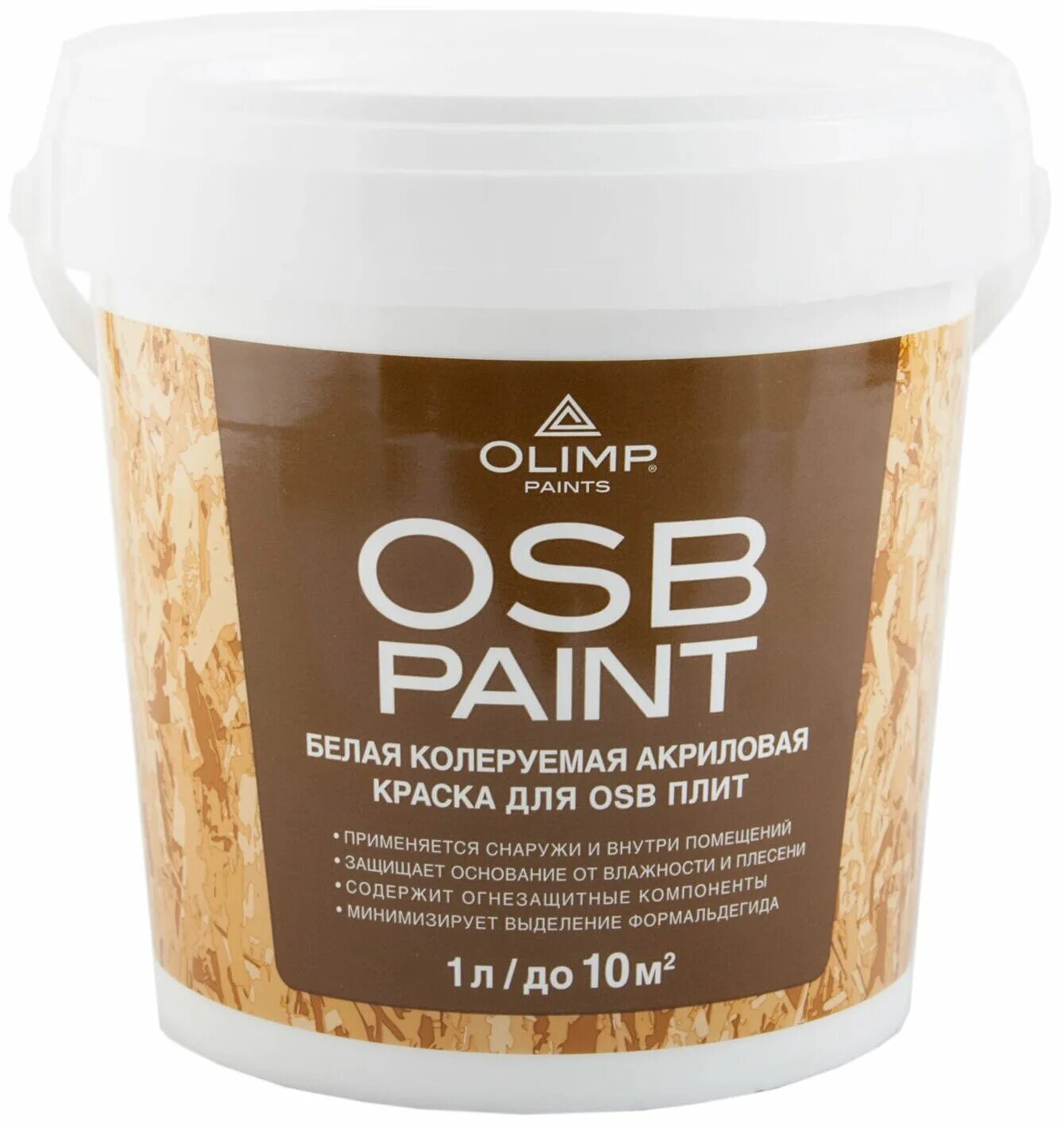 Какая краска для осб. Краска Olimp акриловая для OSB-плит. Краска фасадная для плит OSB Латек. Краска Olimp фасадная. Резиновая краска для OSB.