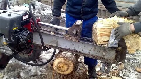 Дровоколы гидравлические своими руками фото