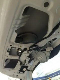 Открытие багажника хендай солярис