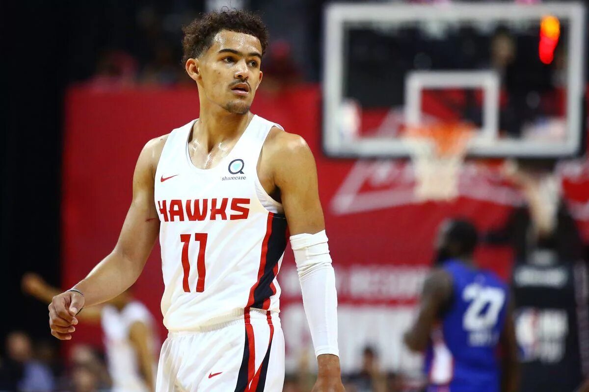 Trae young 2. Trae young slamdunk. Atlanta Hawks.