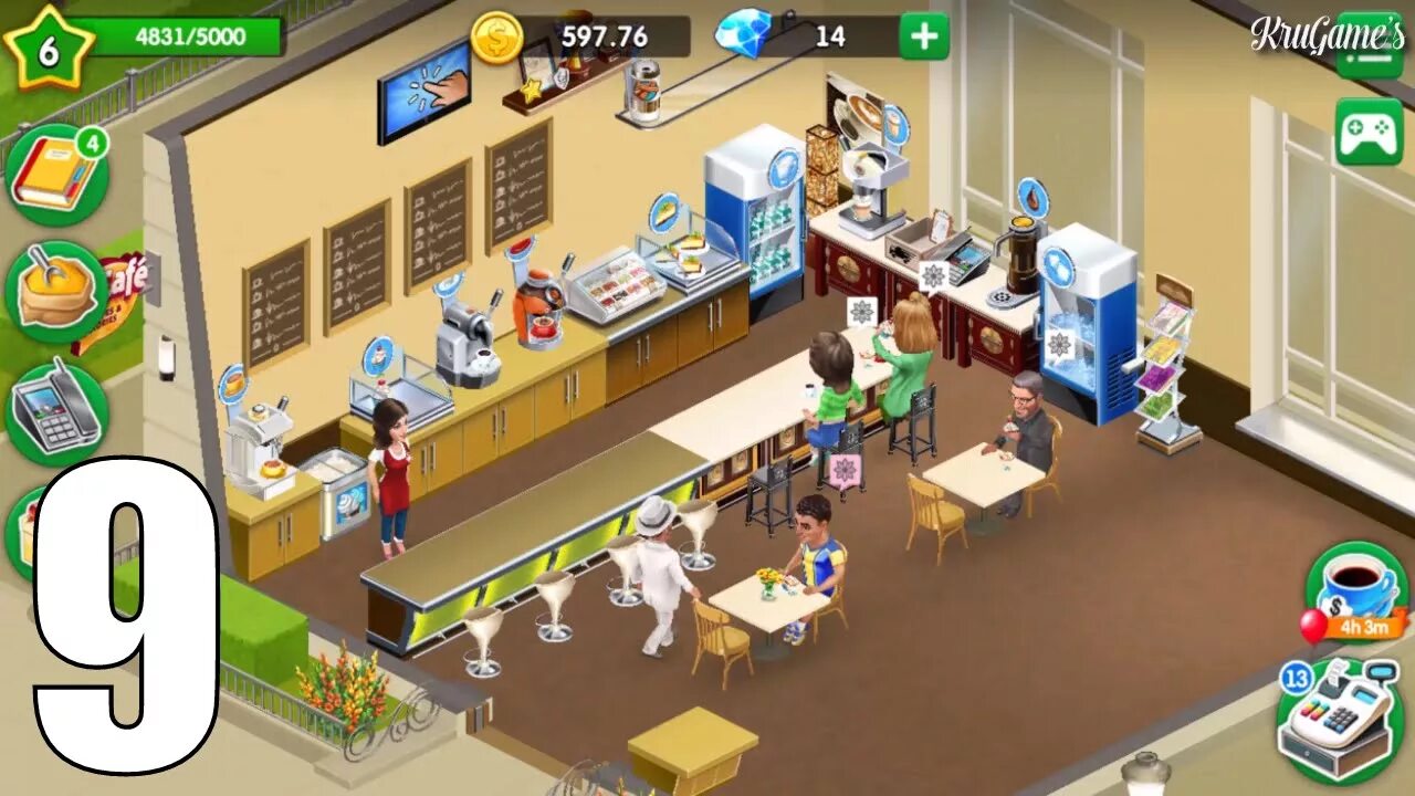 Игра кофейня на айфон. My cafe маргарет. кофейня игра. моя кофейня. моя кофейня интерьер.