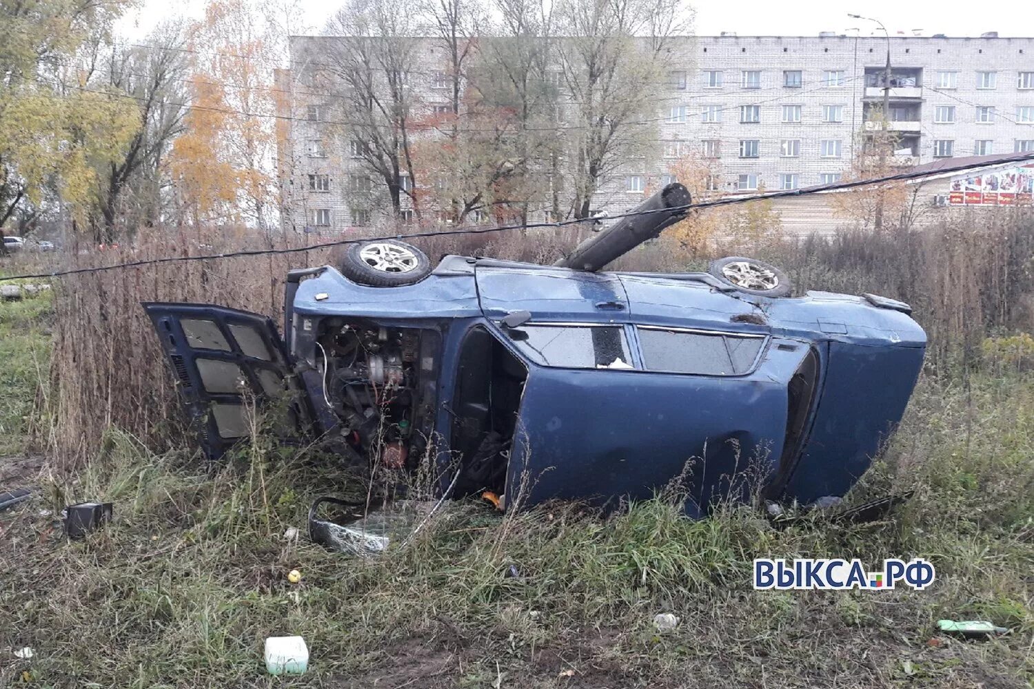 Выкса происшествия ДТП. Семерка врезалась в столб. Авария в выксе сегодня