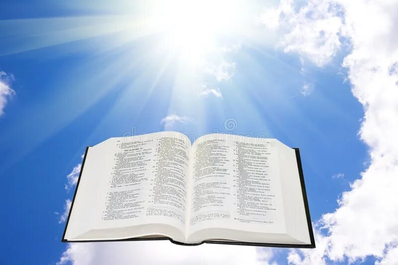 Свет с небес 1 том. Открытая Библия. Открытая книга Библия. Книги раскрытые на фоне неба. Библия на фоне природы.