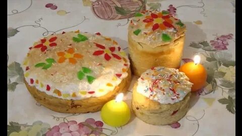 Пасха на заварном тесте