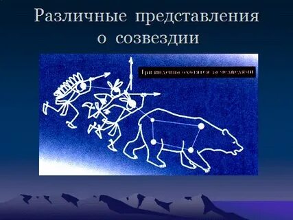 Миф созвездия большая медведица