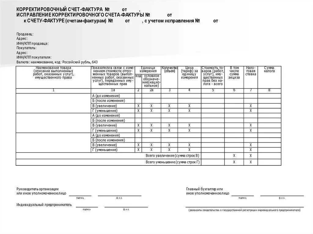 Общая сумма счета фактуры. Исправительный счет-фактура образец заполнения. Счет-фактура исправление образец заполнения. Как выглядит исправительный счет-фактура. Корректировочный счет-фактура образец 2023.