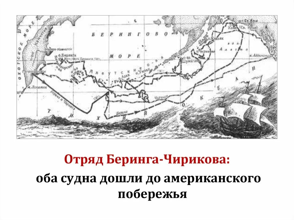 Экспедиция под руководством беринга и чирикова. Экспедиция отряда беринга—чирикова. отряд беринга чирикова. беринг и чириков экспедиция. экспедиция витуса беринга.
